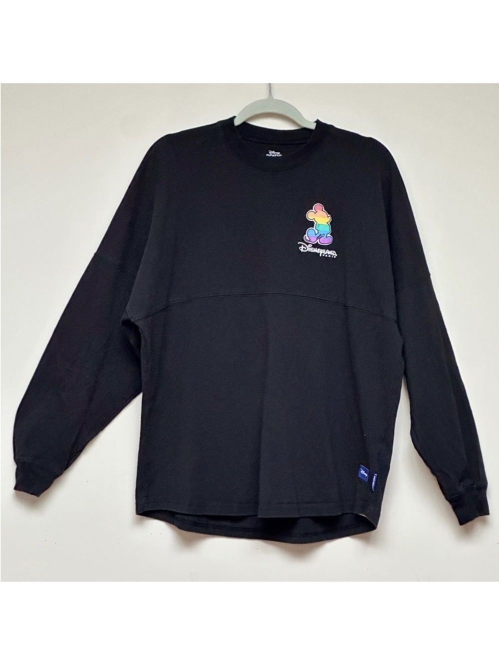 Disney Spirit Jersey Disneyland Paris Pride Rainbow Mickey Black Size Medium